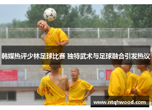 韩媒热评少林足球比赛 独特武术与足球融合引发热议